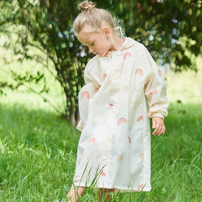 儿童雨衣女孩2024新款小学生上学专用宝宝幼儿园男童防水轻薄雨披