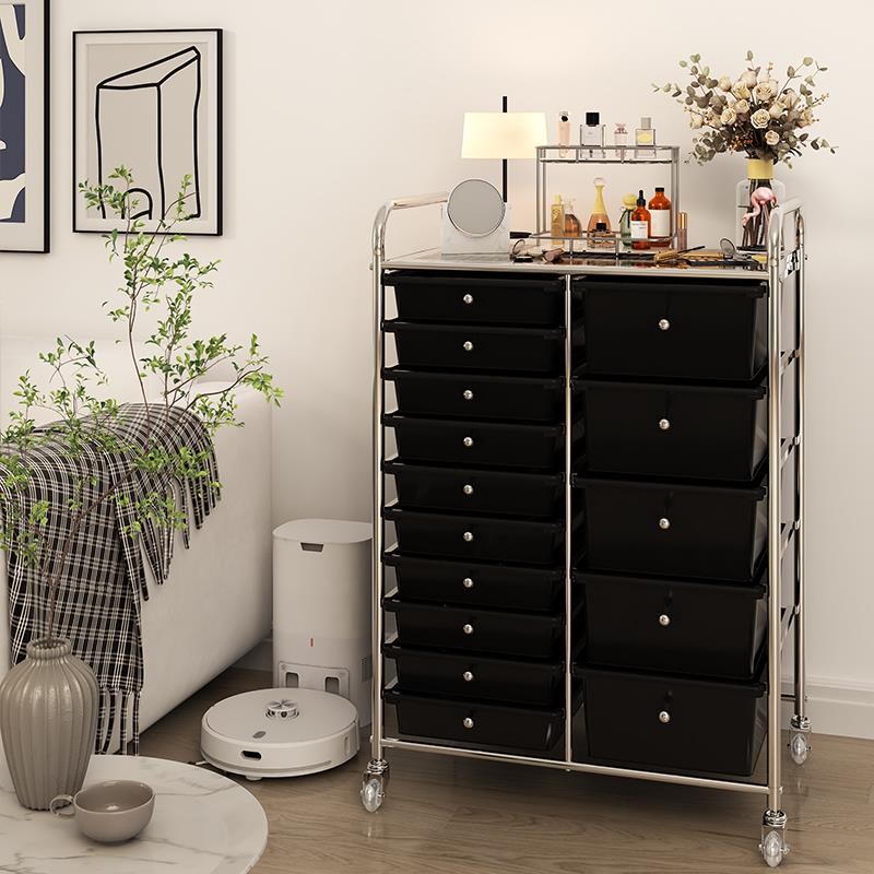 现代简约餐柜可移动茶水柜客厅收纳柜抽屉式收纳柜厨房置物架子