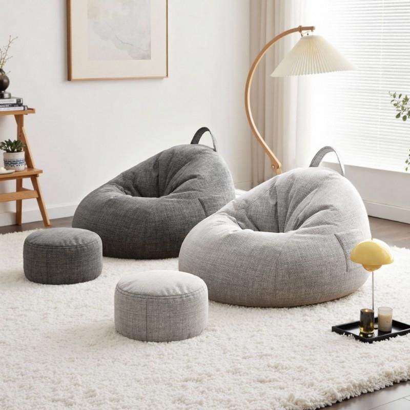 懒人沙发可睡小型卧室榻榻米可躺沙发客厅人类狗窝单人豆袋沙发椅,住宅家具,懒人沙发,淘宝优惠券,粉丝福利购,淘宝优惠卷