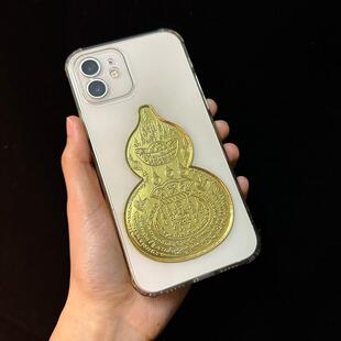 泰国佛牌阿赞初泽度金四面佛葫芦八条象牌药师佛二哥丰放手机壳