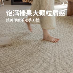羊毛地毯家用客厅茶几地毯轻奢高级感卧室沙发宝藏毯 定制2025新款