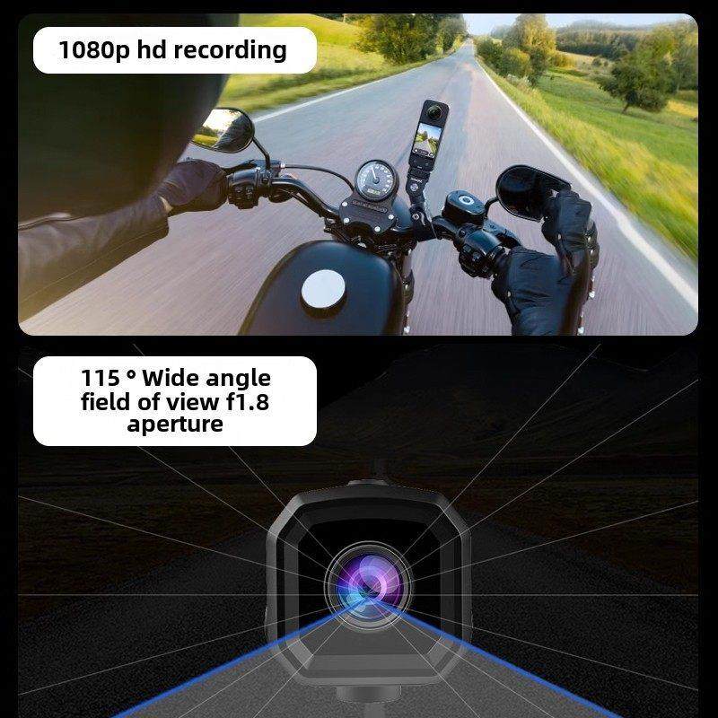 Airyou C5摩托车驾驶记录仪摩托车头盔自行车专用全景360运动相机