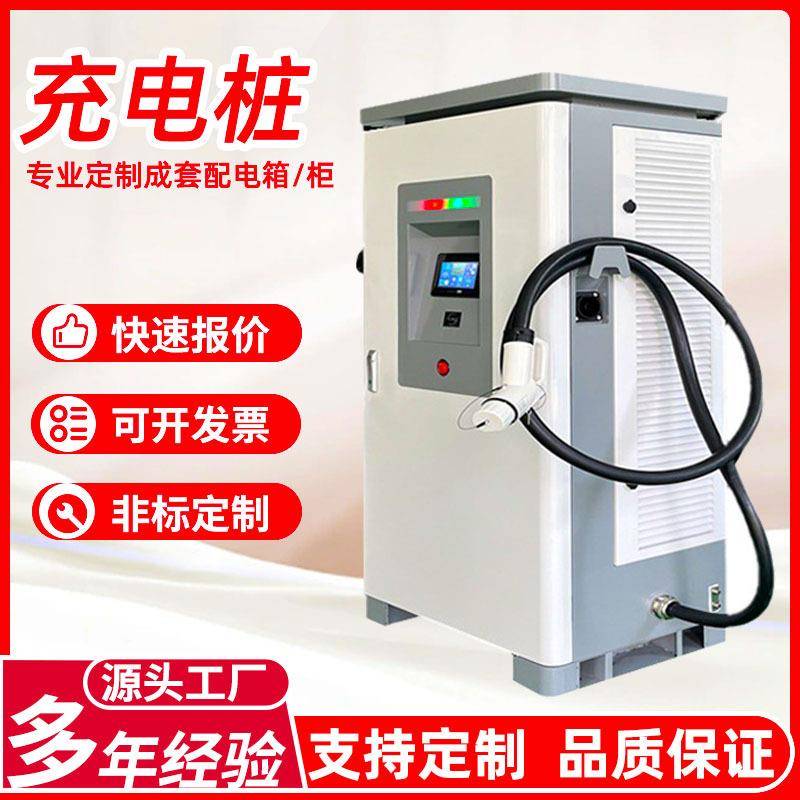 新能源汽车充电桩120KW电动车充电站双枪快充家用商用直流充电桩