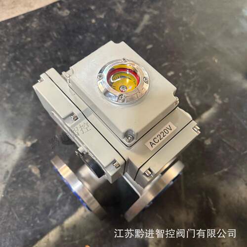 Q947F-16CDN100精小型电动三通球阀T型L型智慧农田远程5G控制