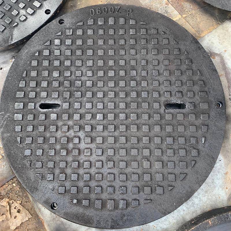铸钢屏蔽井盖D500-D600-D700重型铸钢密闭井盖模具齐全现货速发
