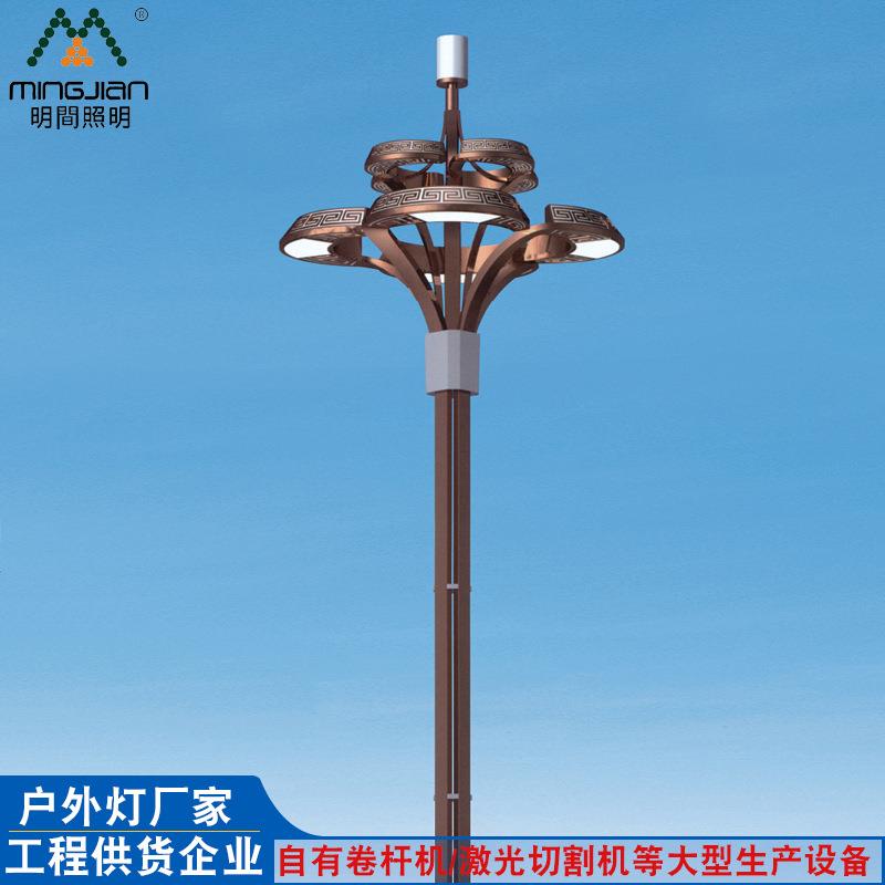 直销户外大道中式创意LED玉兰灯多规格照明中华路灯景观灯组合灯