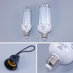 知了灯led诱虫灯鱼塘养殖场蝼蛄知了猴瞎撞子12v365m黑光灯