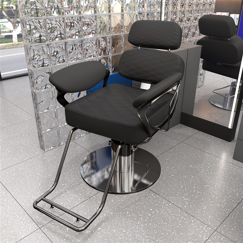 高端网红25年新款沙龙美发店椅子发廊专用可放倒理髲X店剪发烫染