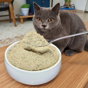细磨鱼粉宠物猫狗粮鸟粮淡水河小鲫鱼干鱼粉拌饭营养增肥发腮饲料
