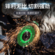 切割片100角磨机砂轮片金属不锈钢切片打磨片超薄双网切片磨光片