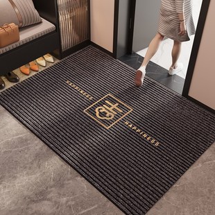 灰色入户门地垫玄关耐脏免洗脚垫家用门外防滑门垫大门口进门地毯