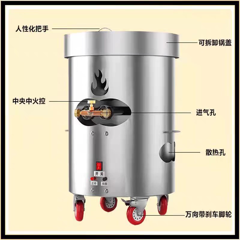 炒板栗专用机立式全自动摆摊电加热炒货机炒瓜子核桃糖炒栗子机器