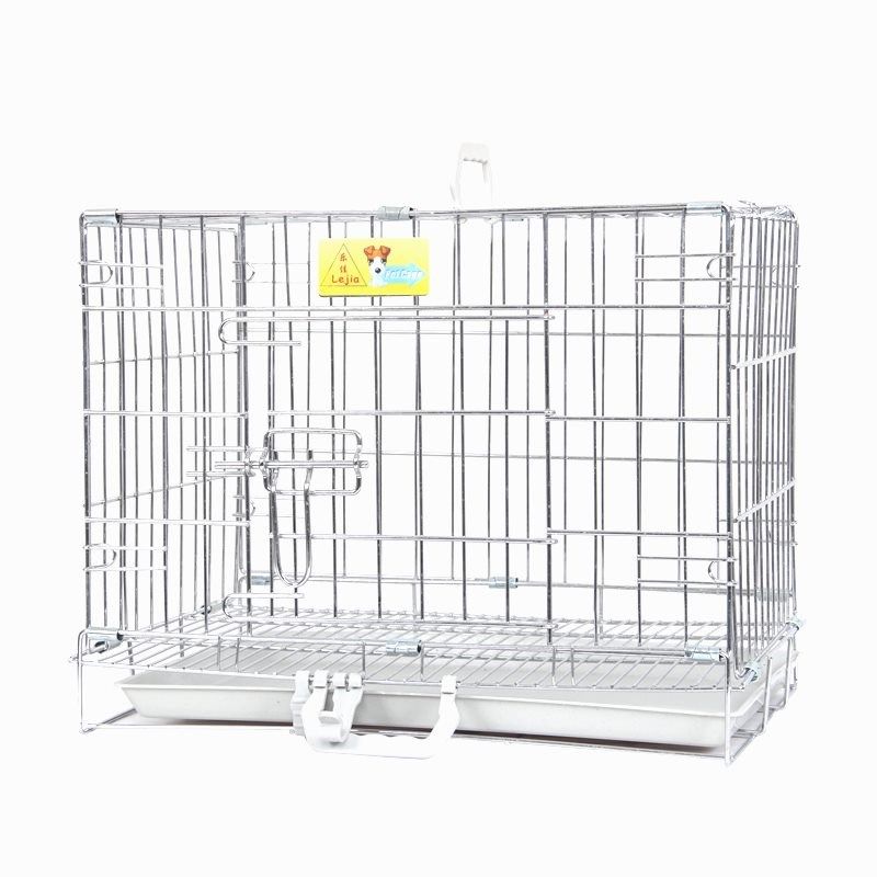 乐佳电镀笼镀铬折叠宠物铁笼子 中小型犬猫兔泰迪比熊狗笼子,宠物/宠物食品及用品,兔笼,淘宝优惠券,粉丝福利购,淘宝优惠卷
