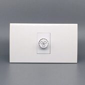 风扇吊扇120单旋钮控制器调节单速速调速开关 度一型联调位面板