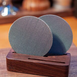 /5胡桃木通用 止 烧结二38/网制作5收纳1水素意式咖啡机分5网次