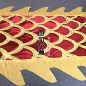 锻炼彩带手舞灯布带健身龙老人龙 龙空竹广场舞龙龙舞甩龙龙