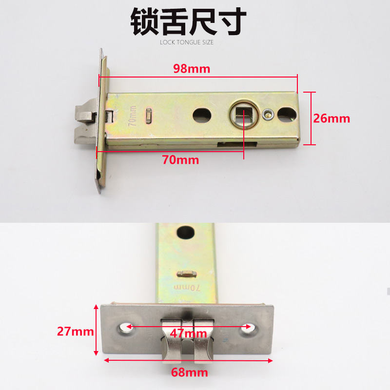 净化门锁洁净室无尘车间门锁50/75厚度活动房岩棉彩钢板工程门锁