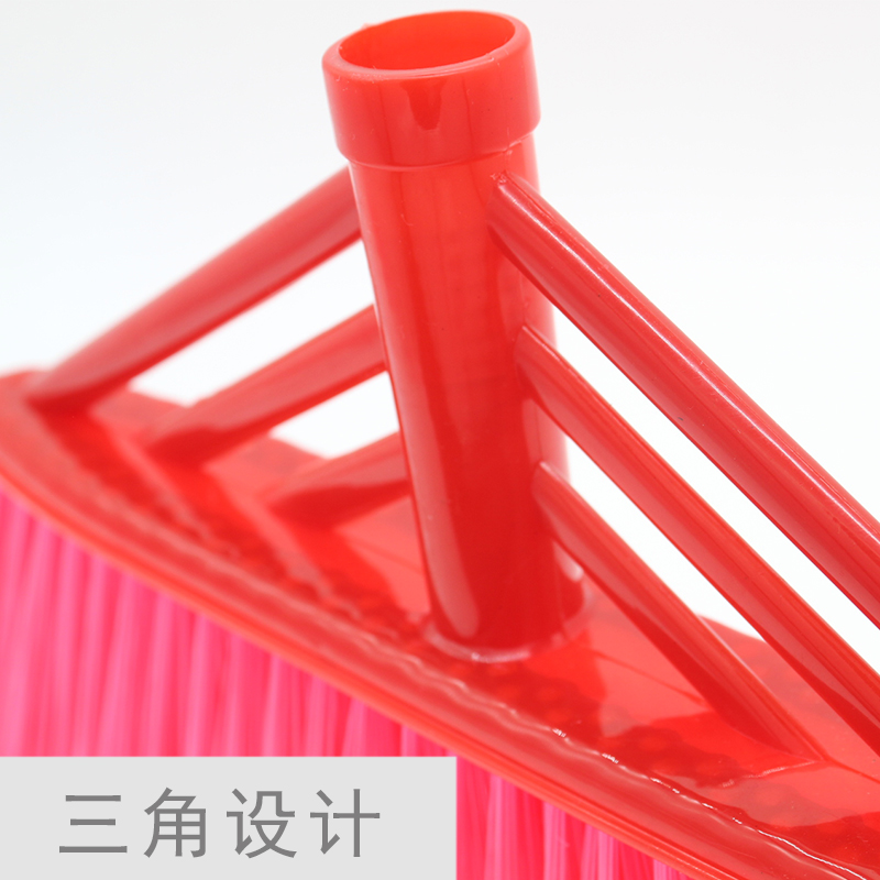 扫把头硬毛塑料加厚箱装清洁工具学校家用工厂扫帚替换头包邮