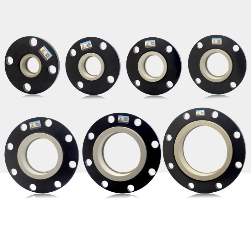 钢制PPR法兰盘40套片50 63 75 90 110自来水水管接头配件大全160