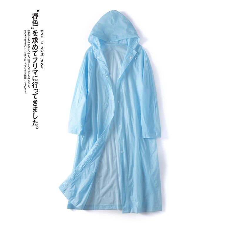 高级雨披超轻款2021新款薄款雨衣女全身夏季方便携带单人时尚旅游