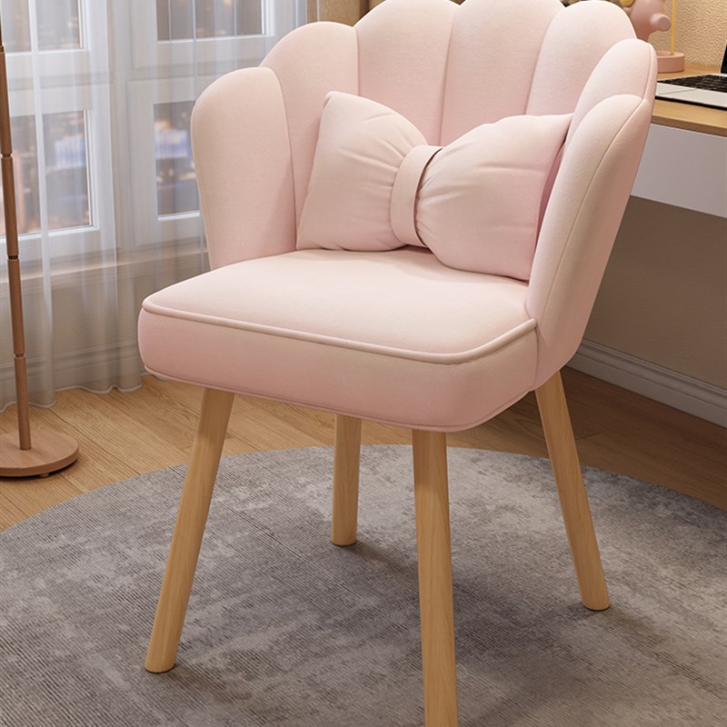 女生卧室化妆椅学习椅子久坐舒服家用办公转椅学生升降书桌电脑椅