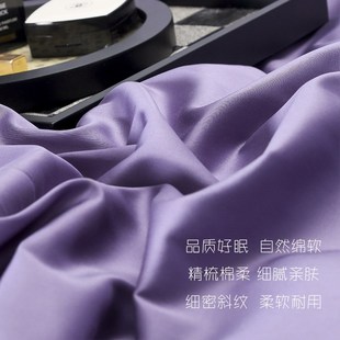 2025新款 高级感全棉家用枕套一对装 48x74cm长绒棉酒店枕头套
