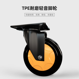 雅冠小推车平板车钢板车拉货平板加厚家用手推车静音搬运折叠拖车
