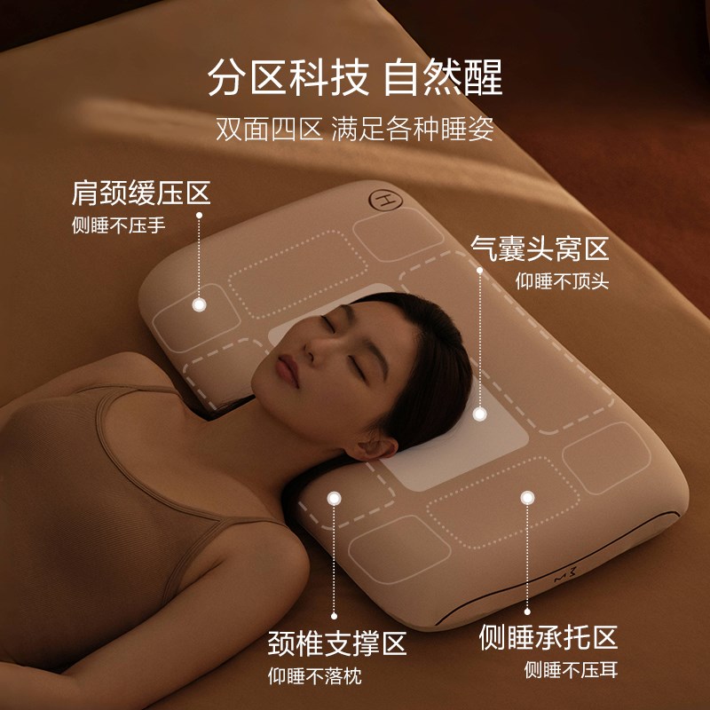【胡可】华住会M3记忆枕慢回弹记忆棉护颈椎助睡眠成人生活