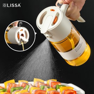 升级玻璃喷油壶喷倒一体雾化厨房家用防漏油罐喷油瓶 lissa新款