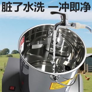 不锈钢碎菜机家用220V小型养殖鸡鸭鹅猪切草机多功能碎草机商用