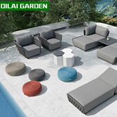 户外绳编蒲团榻榻米坐垫日式 民宿躺椅藤编圆形打坐垫禅修垫蒲坐墩