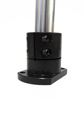 导向轴支座支撑座双25型边法兰切光轴固定座 W20H30BL加长 16ST C