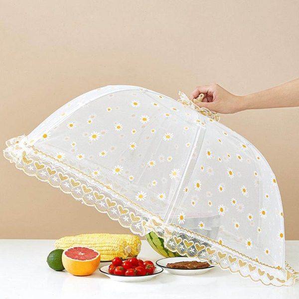 饭菜罩子盖菜罩折叠餐桌罩剩菜食物防苍蝇神器家用新款防尘遮菜伞,厨房/烹饪用具,炉罩,淘宝优惠券,粉丝福利购,淘宝优惠卷