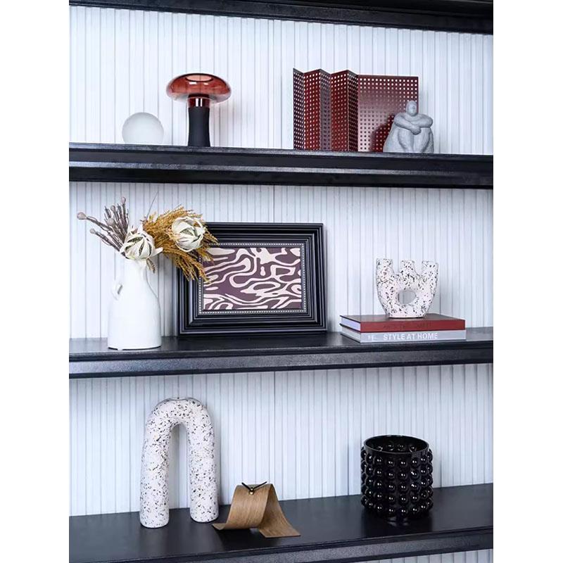 现代覆古风创意客厅玄关办公室酒店书房书柜软装饰品摆件组合套装