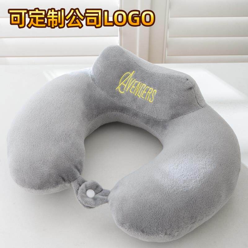 u型枕护颈旅游办公室颈枕U形枕头c型旅行坐车睡觉用脖枕定制logo