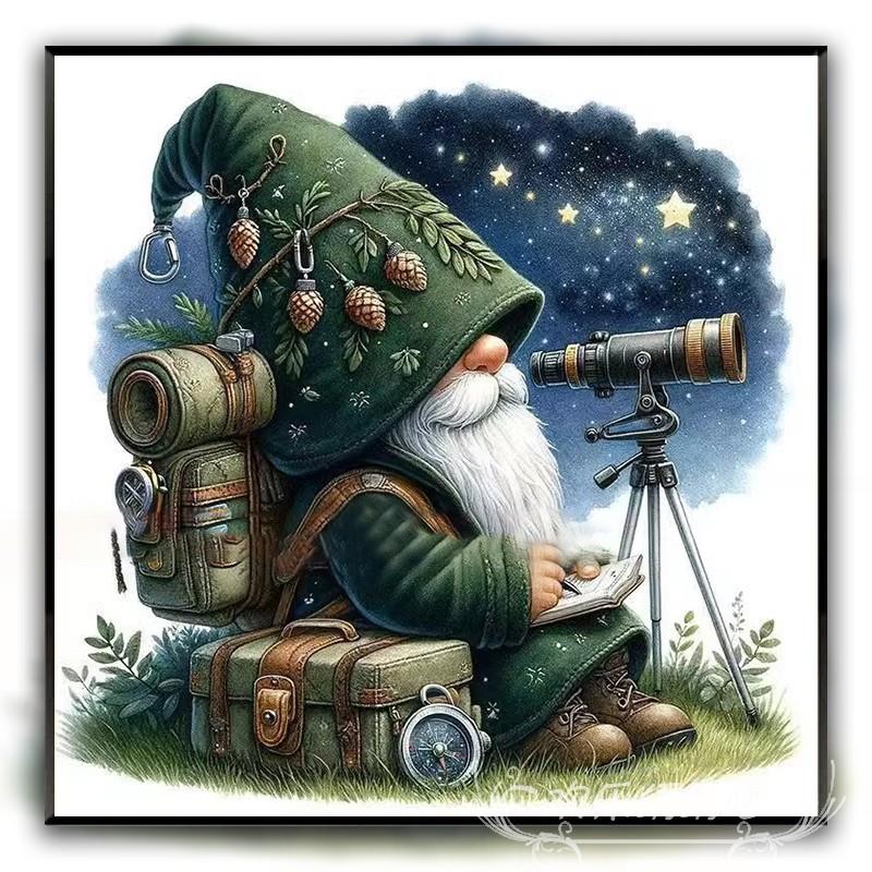 十字绣新款线绣客厅探索宇宙小矮人系列刺绣小件手工钻石画满钻5d