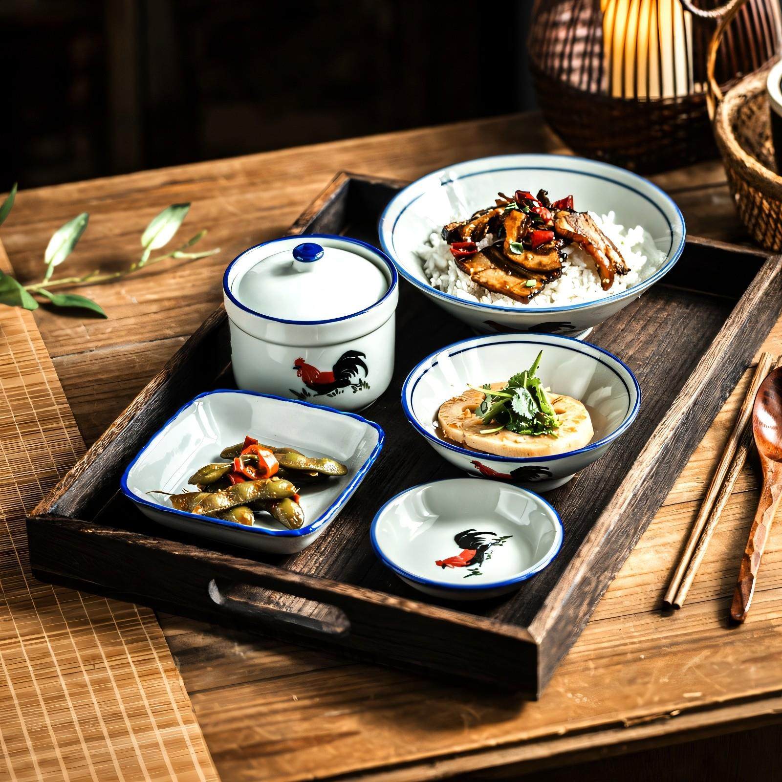 斗笠大碗装泡面 面碗吃饭的碗一整套碗碟套装家用一人食餐具陶瓷,厨房/烹饪用具,配菜/备菜盘,淘宝优惠券,粉丝福利购,淘宝优惠卷