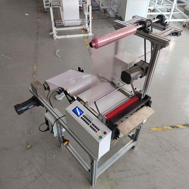 全自动复合贴片裁切机不干胶收卷机绝缘纸牛津布无纺布铝箔切断机