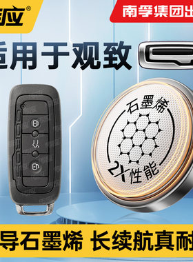南孚传应纽扣电池适用观致车钥匙
