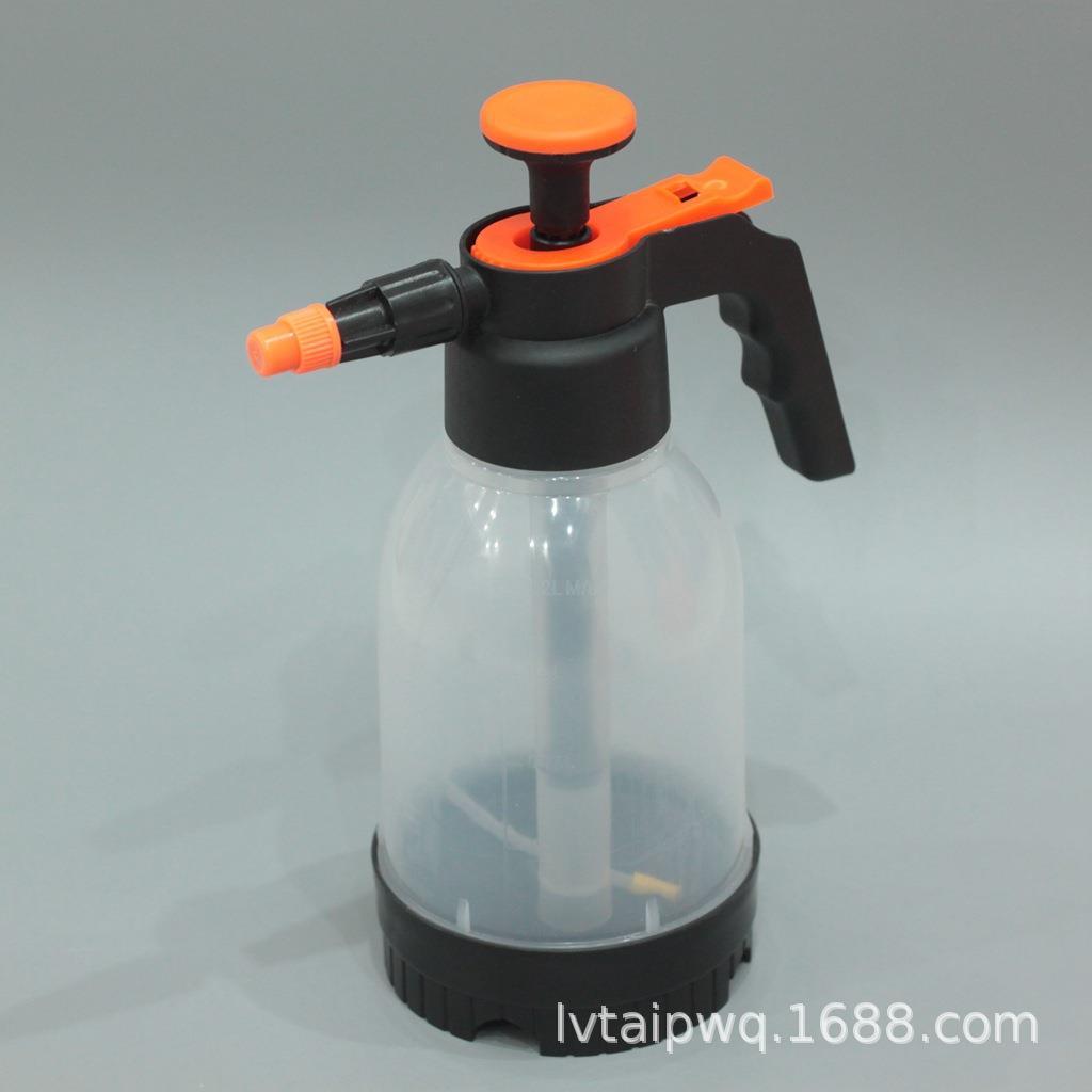 绿泰牌1.2升透明气压式园艺农用喷壶全塑头型号812