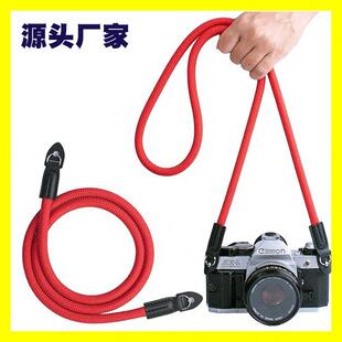 厂家尼龙圆绳相机肩带相机颈带微单反快摄相机挂绳伞绳相机带