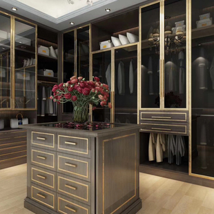 合肥定制衣柜卧室兔宝宝全屋整体衣柜家具柜定做开放走入式衣帽间