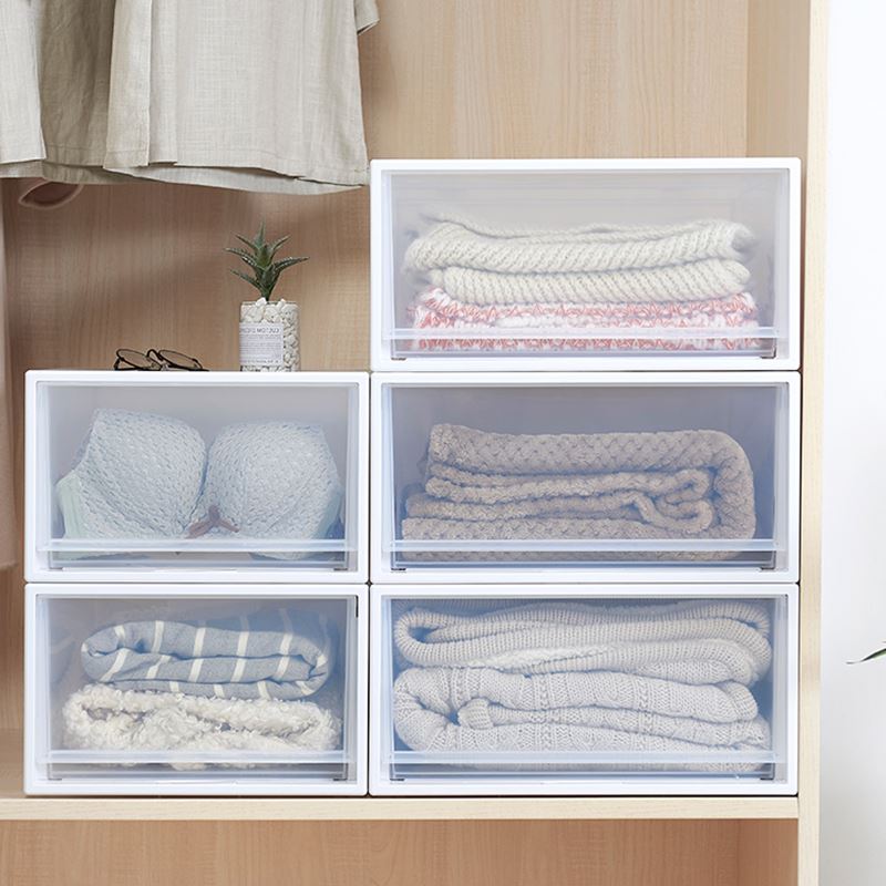 收纳柜抽屉式收纳盒家用衣柜塑料特大号多层组合储物柜衣物整理箱
