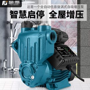 泵增压泵家用加压220静音自来水管全自动泵道泵自吸泵原藤水泵V