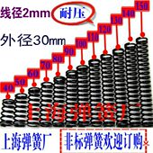 0150 短弹簧 0142mm 12080 1160 外径 010压缩弹簧130 3070