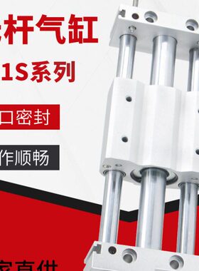 式YC偶 0RS1H20500M2000 -  30磁S U010 螺纹25无杆气缸40