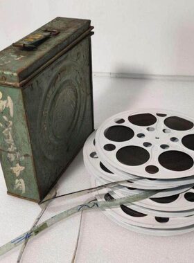 列宁在十月16毫米16mm电影拷贝故事片胶片版收藏摆件原护首尾全