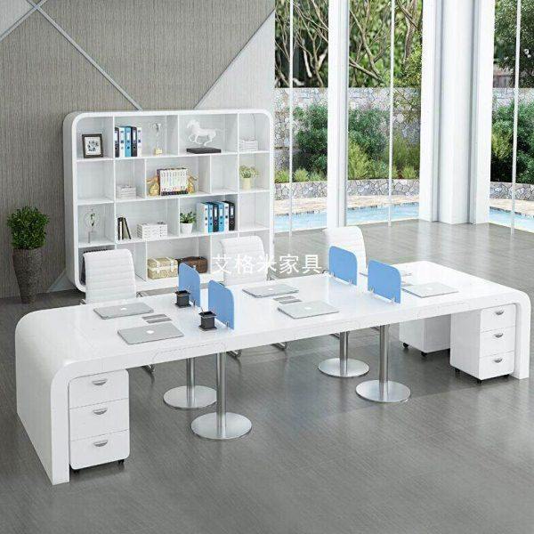 创意公桌职员桌公室桌子简约现屏风4/6四人位工位桌椅组合,商业/办公家具,护理屏风,淘宝优惠券,粉丝福利购,淘宝优惠卷