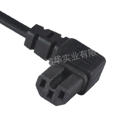 C15三芯插头电源线XC15-B-XH006D-2分支产品IEC连接转换头