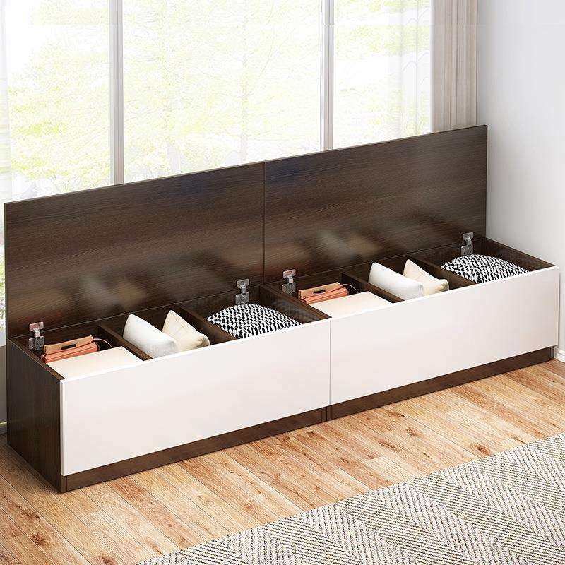 翻盖收纳柜可坐家用大容量储物柜子阳台飘窗柜卧室床边柜夹缝柜,3C数码配件,USB灯,淘宝优惠券,粉丝福利购,淘宝优惠卷